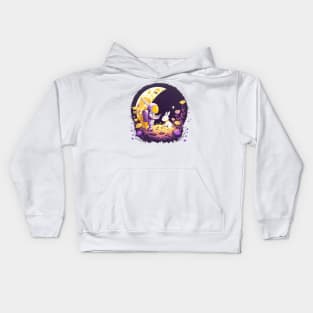 Astronaut Bunny Kids Hoodie